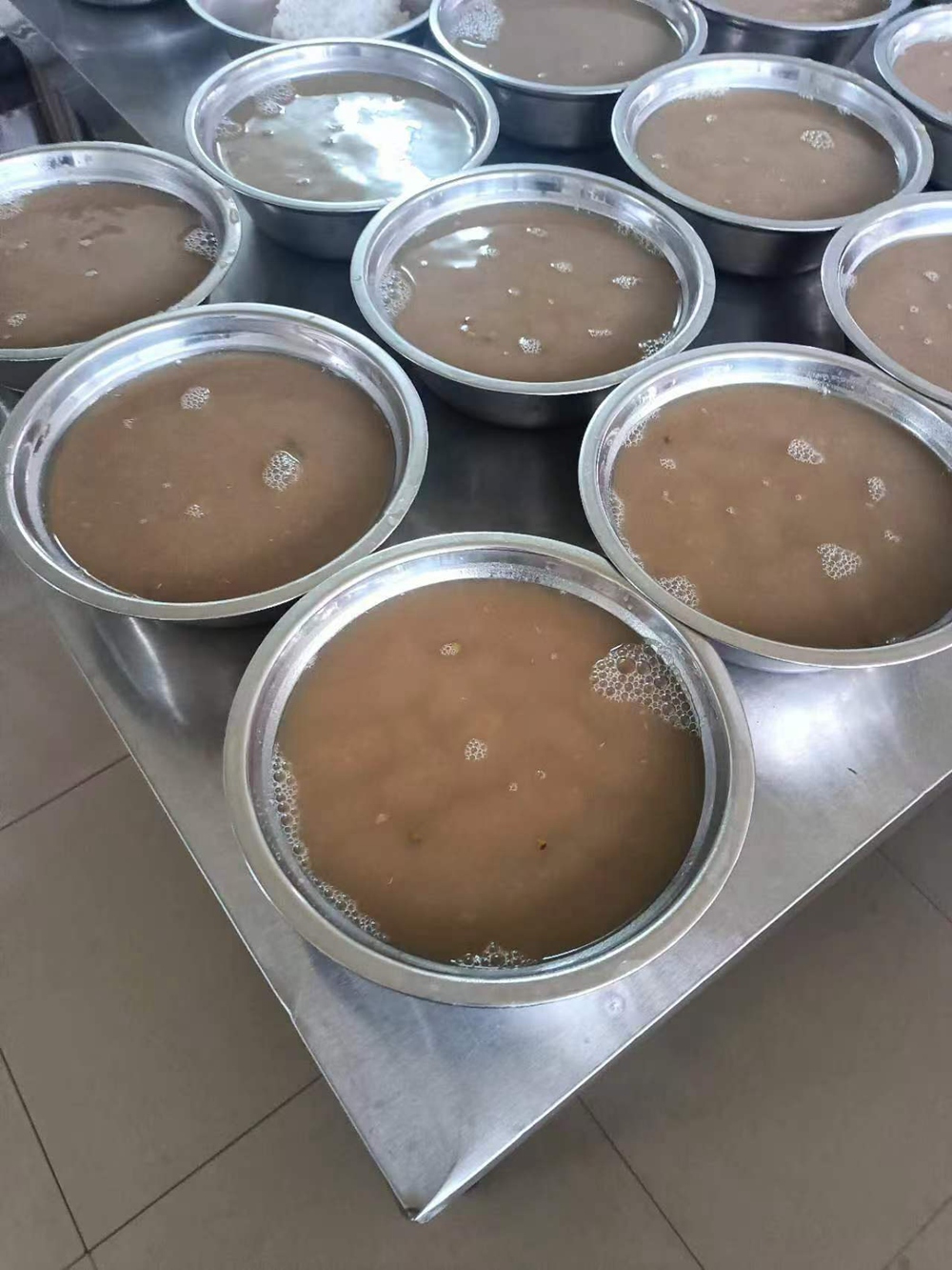 煮绿豆粥